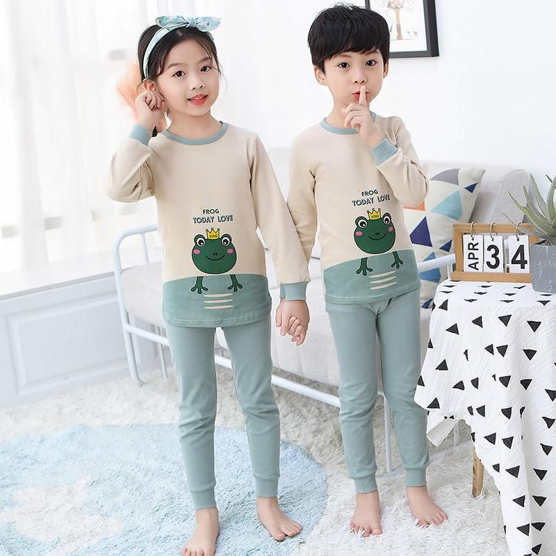 dealshop BAJU TIDUR ANAK LENGAN PANJANG UNTUK 1-10 TAHUN/STELAN ANAK LAKI LAKI/STELAN ANAK PEREMPUAN/STELAN ANAK/PIYAMA ANAK