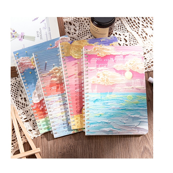 

[areum.in] Buku Spiral A5 Cover Scenery Painting