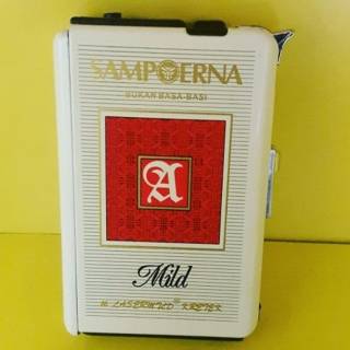 Jual Kotak Rokok Tempat Rokok Sampoerna Mild Korek Api Bara Shopee Indonesia