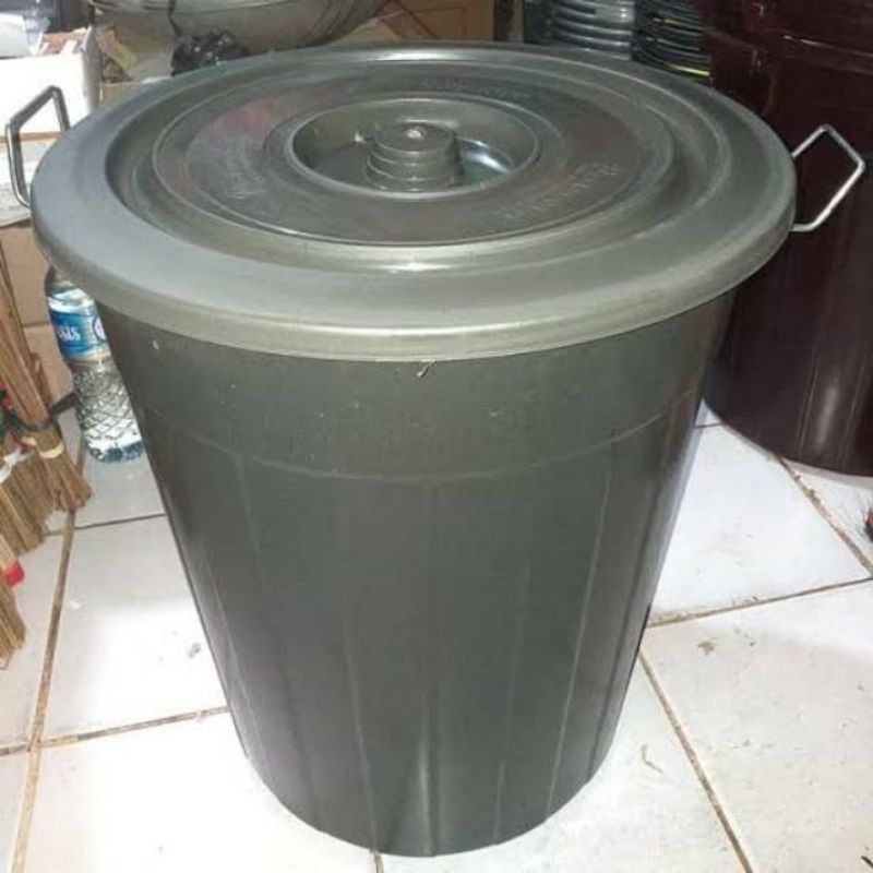 EMBER 80 LITER PLASTIK RML/POLARIS,EMBER BESAR+TUTUP TEBAL DI JAMIN AWET