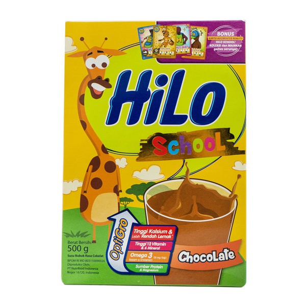 

HILO School Cokelat 500gr Susu Bubuk Anak Tinggi Kalsium Rendah Lemak