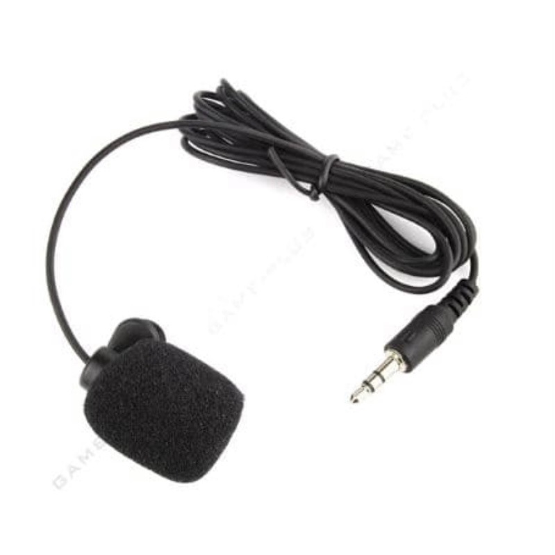 Microphone 3.5mm 3.5 mm Youtuber With Clip ON Mic 2 Garis Vlogger