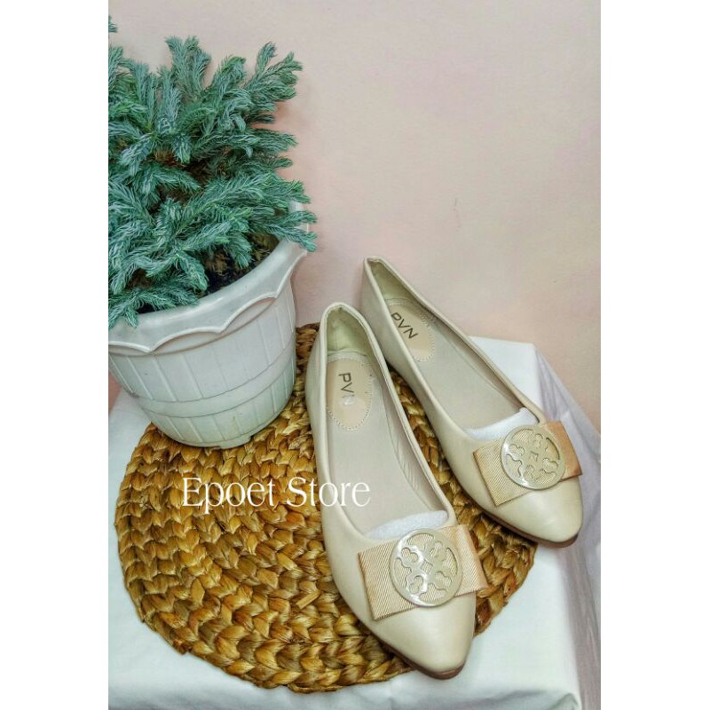 Sepatu Flat, Flat Shoes PVN, Sepatu Wanita