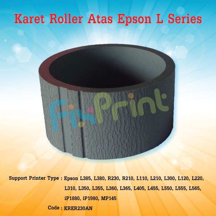 Karet Roller Atas ASF Epson L110 L120 L210 L220 L300 L310 L350 L355 L360 L365 L380 L385 L405 L455