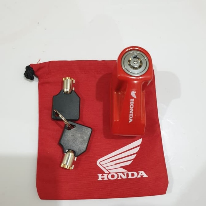 Gembok Cakram Kunci Disc Motor Original Astra Vario Beat PCX Nmax DLL-AHM HONDA