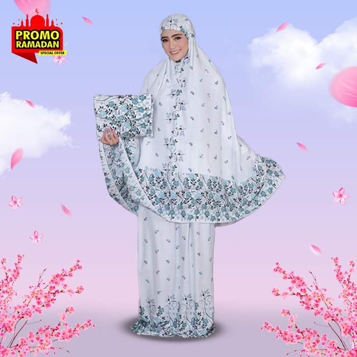 Mukena Bali Lebaran Dewasa Katun Rayon Renda Mukenah Bali motif Bahan Katun Rayon Terbaru 2023 Adem 