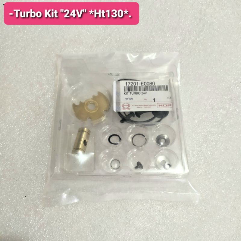 Turbo Kit 24V Ht130 17201-E0080