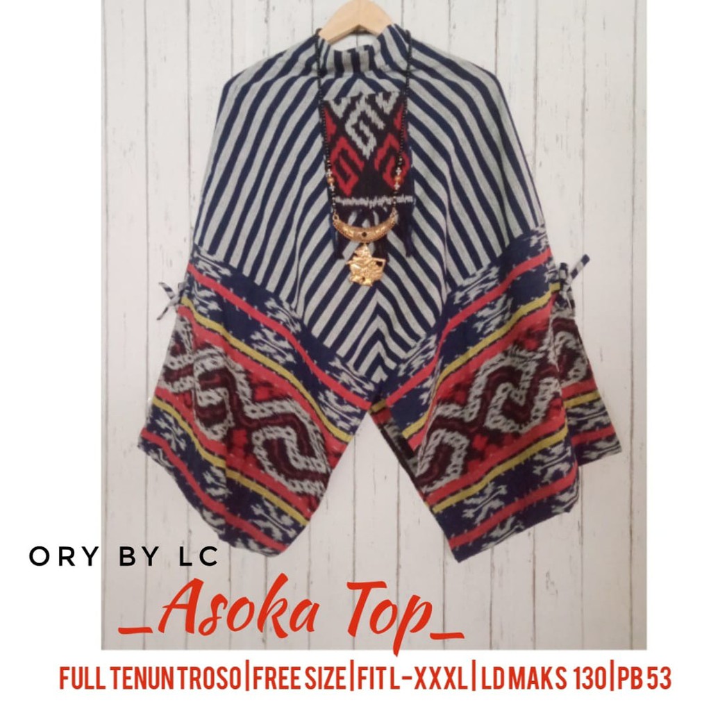 Asoka Top | Atasan Tenun Etnik