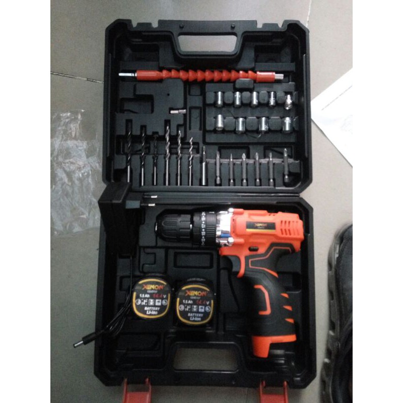 xenon xn CDID707 mesin bor beton cordless impact drill CDID 707