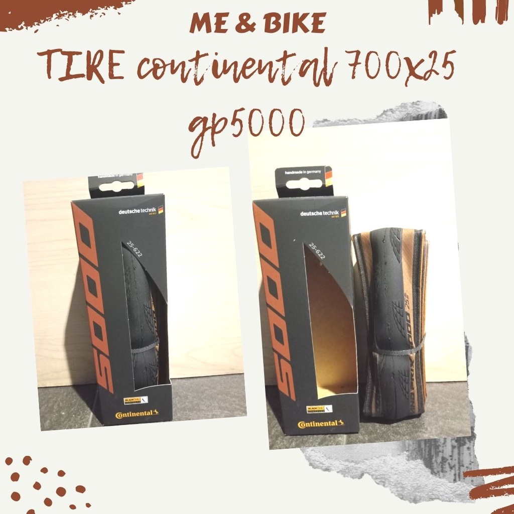 TIRE CONTINENTAL 700X25 GP5000