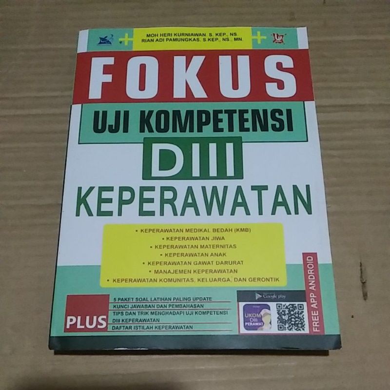 fokus uji kompetensi D3 keperawatan