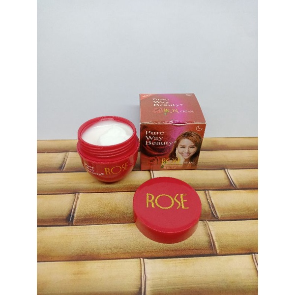 PAKET CREAM ROSE PURE WAY BEAUTY 4in1 BPOM