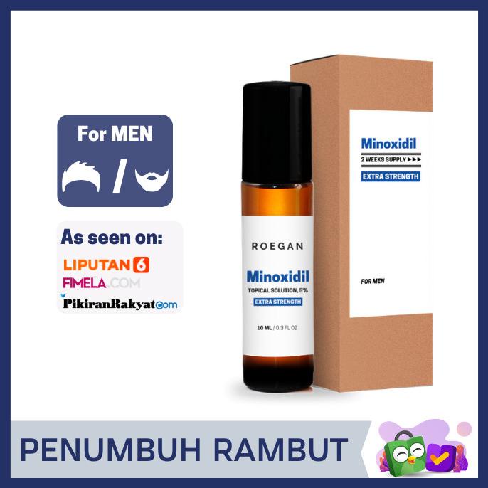 ROEGAN Minoxidil 5% (Penumbuh Rambut Original Alternatif Kirkland)