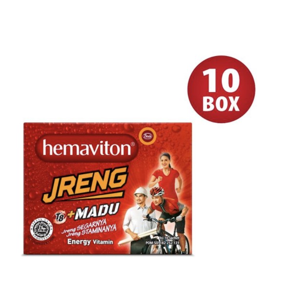 Hemaviton Jreng [10box/@10Sachet]