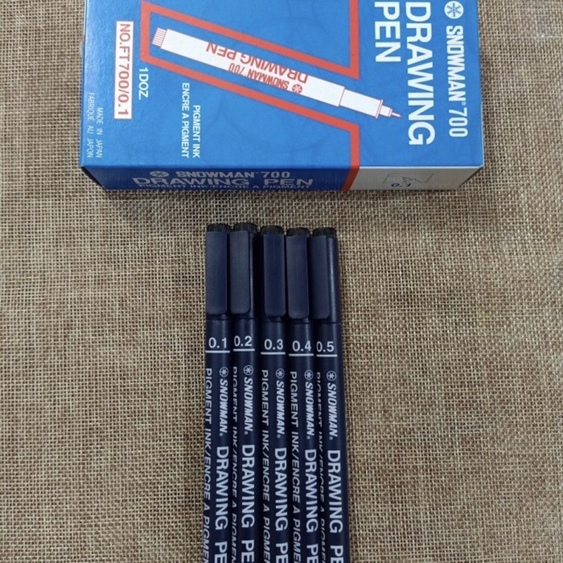 

Snowman Drawing Pen FT 700, Spidol Gambar