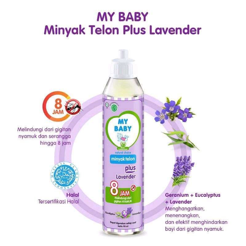 MY BABY MINYAK TELON PLUS 60ML, 90ML, 150ML (KEMASAN BARU)