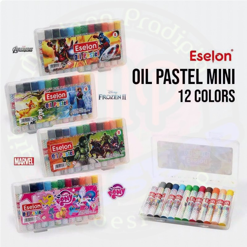

[GMP] Crayon Set / Crayon 12 warna / Crayon Mini / Krayon lengkap Pewarna Gambar Anak Motif Cewek Cowok