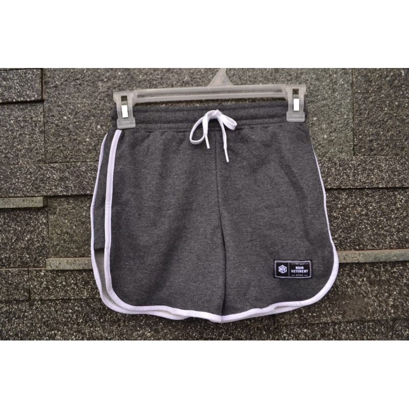 Celana Pendek Wanita / Short Pants Abu Tua || Noir Vetement