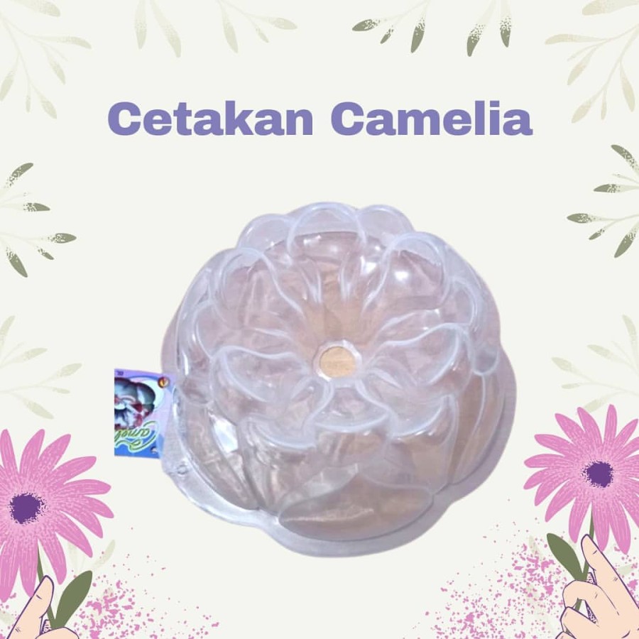 CETAKAN PUDING CAMELLIA / CETAKAN PUDING