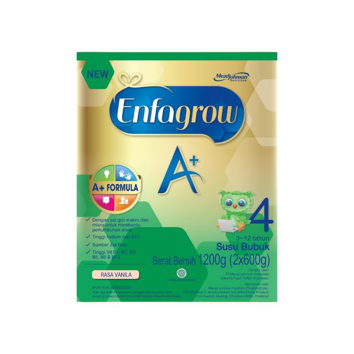 ENFAGROW A+ 4 VANILA 1200 GR