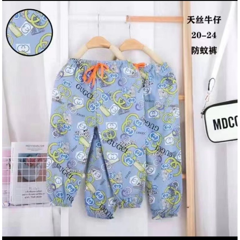 (DK-1525)CELANA JOGER GUCCI IMPORT 2y-6y