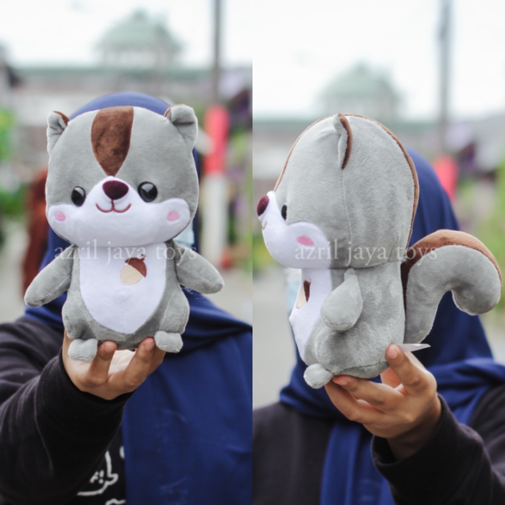 Boneka Lucu Imut Boneka Tupai Kecil Sangat Cocok Untuk Kado Ultah Pacar / Anak Perempuan