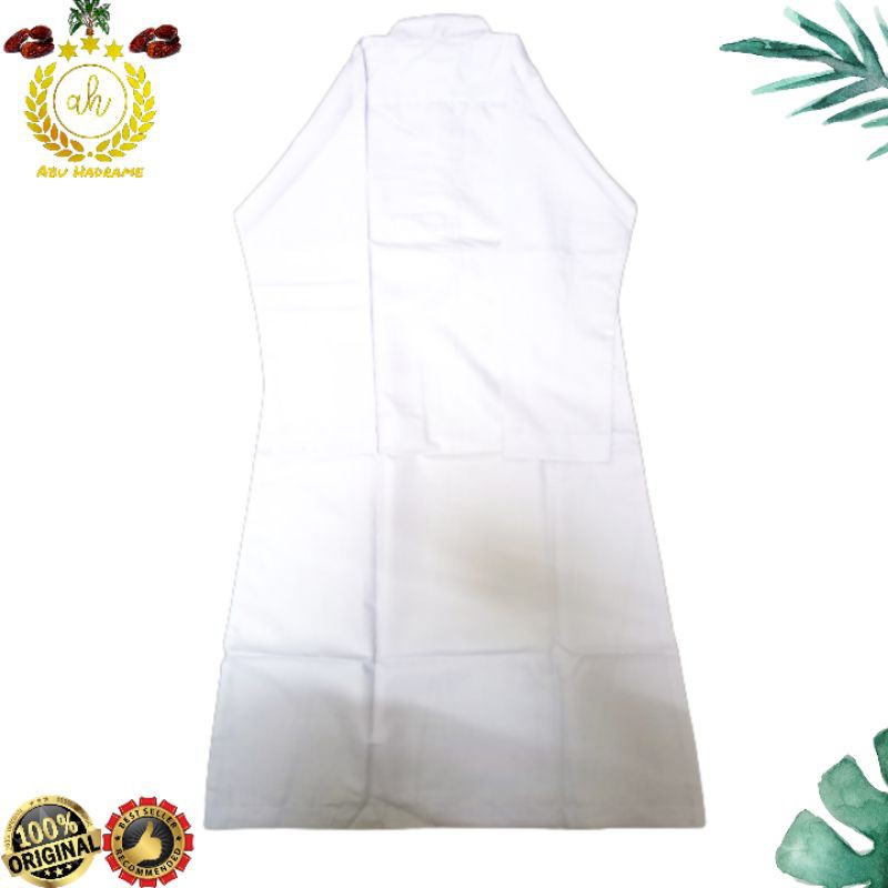 Dress Muslim Anak / Gamis Anak Laki Polos Putih