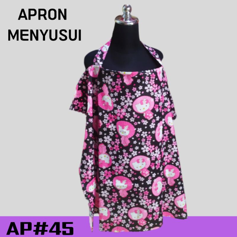 apron menyusui model simple / nursing apron