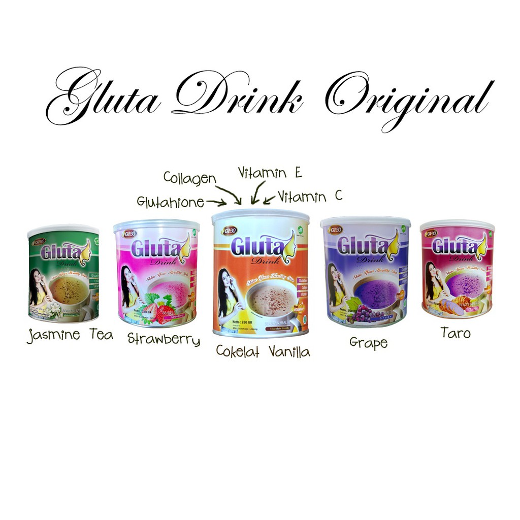 ✿ MADAME ✿ GLUTA DRINK ORIGINAL - MINUMAN PEMUTIH KULIT