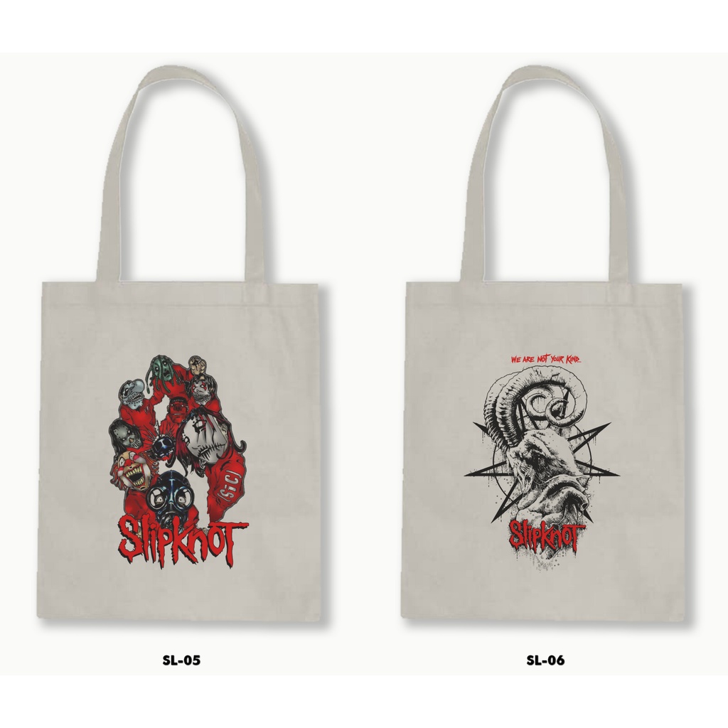 TOTE BAG BLACU - SLIPKNOT