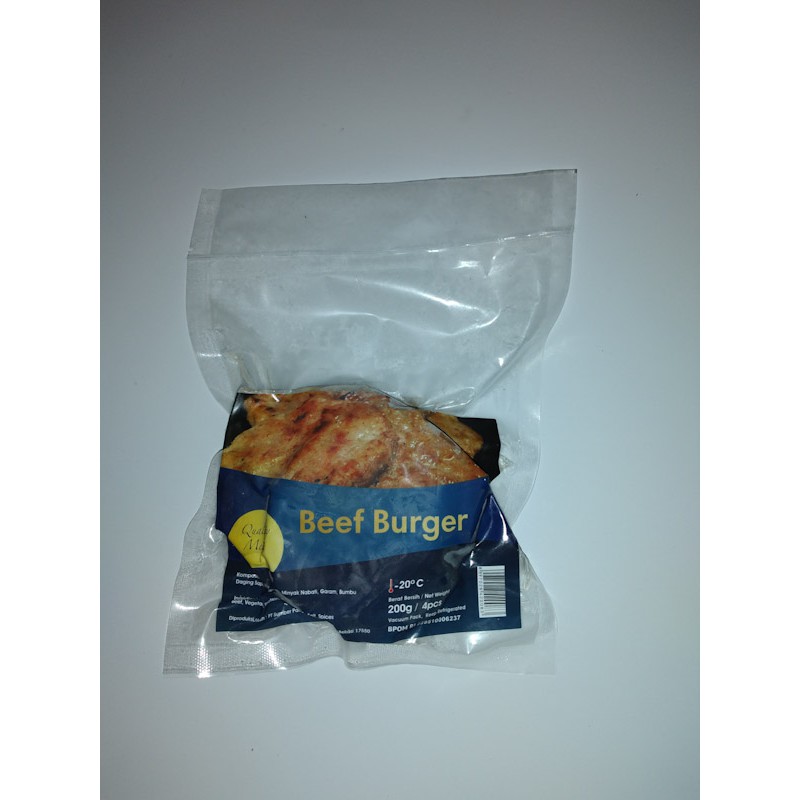 

BULAF BEEF BURGER SEHAT HALAL MUI TANPA MSG TANPA PENGAWET DAN TANPA PEWARNA