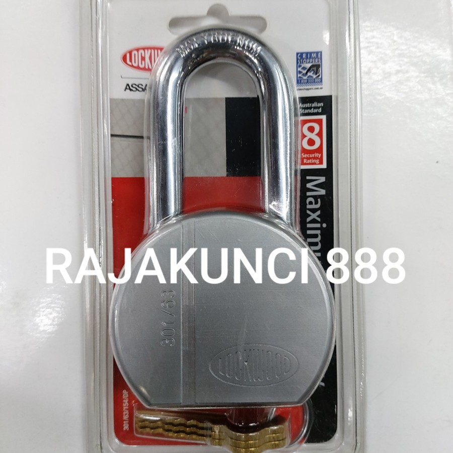 Gembok LOCKWOOD 301/63/154/Dp / Gembok 60mm Lockwood / Gembok