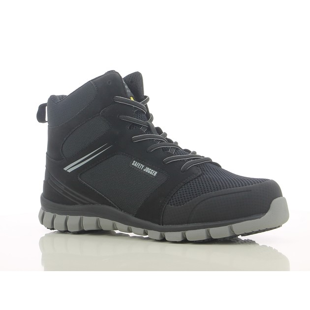 SEPATU SAFETY JOGGER ABSOLUTE BLACK S1P ESD SRC METAL FREE LIGHTWEIGHT