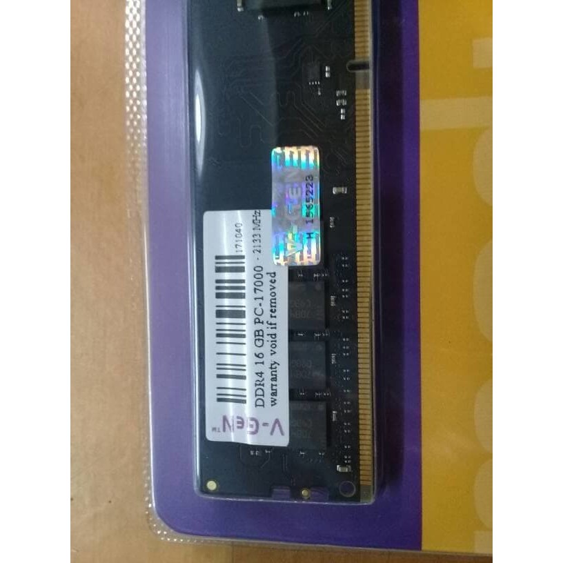 Memory PC VGEN DDR4 16GB Pc17000/19200