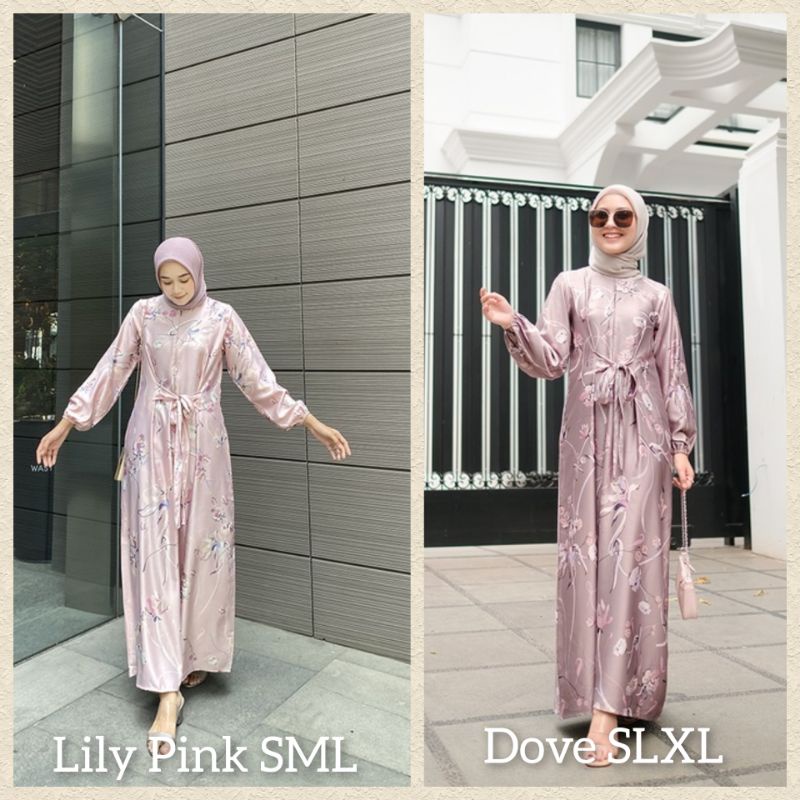 Fleur Dress Vanilla Hijab