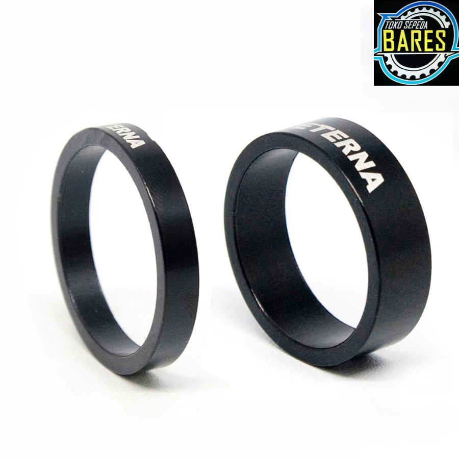 Cushion Ring Sepeda Eterna 28.6 x 5 mm / 10 mm Alloy / Spacer Fork