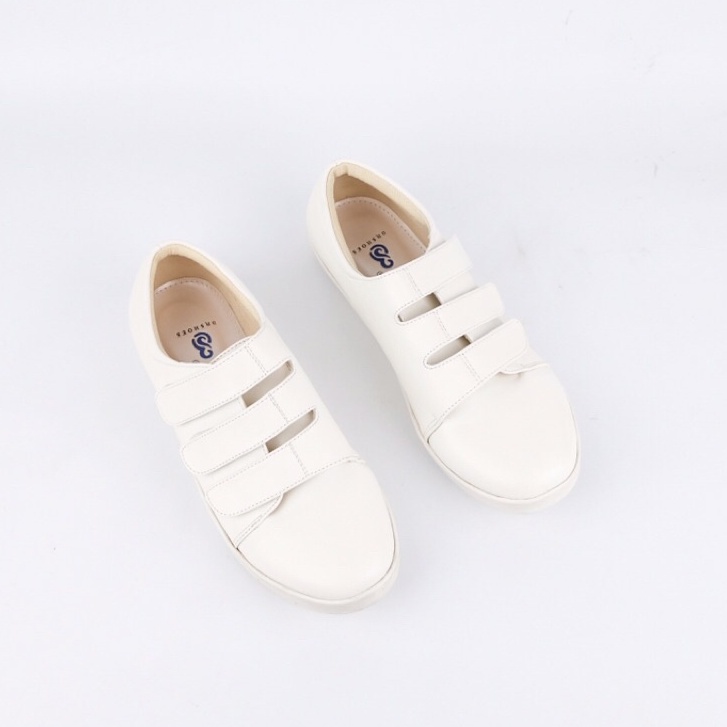 [SIAP KIRIM] BRShoes74 Putih Sepatu Sneaker Olahraga Casual Wanita