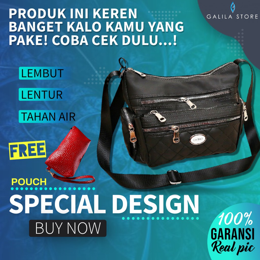 Tas Selempang Chibao Atau Cibao Untuk Jalan Jalan Wanita Ibu Ibu Dewasa Kualitas Import Terbaru 6729