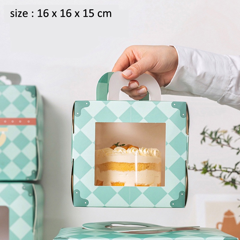 

PACKING KOREAN CAKE BOX 16x16x15 cm (1 pcs)