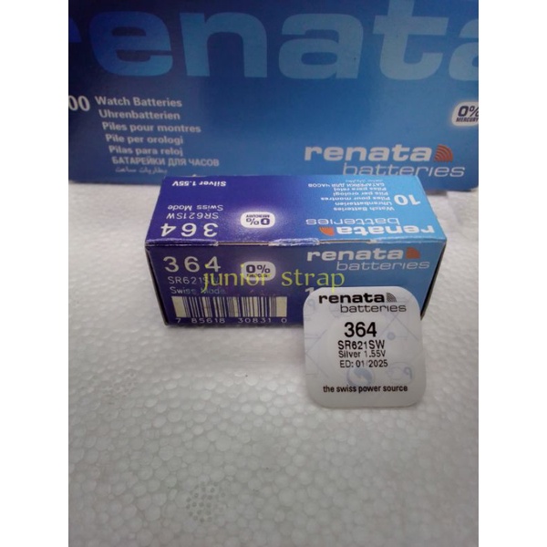 Baterai jam tangan RENATA 364 SR621SW 621 1.55V