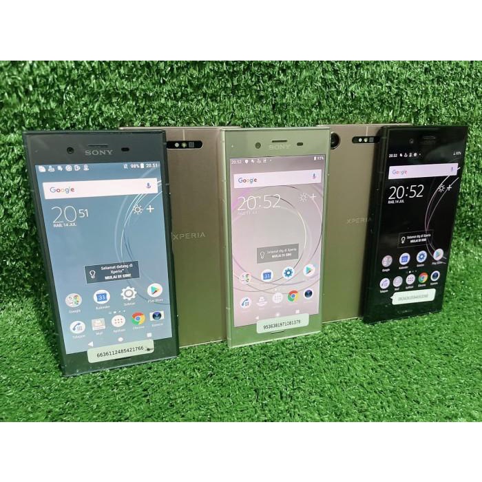 sony xz1 4-64gb softbank fullset second orignal