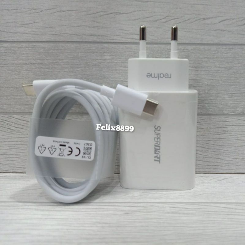 CHARGER REALME X2 X2 PRO ORIGINAL 100% 65W SUPER DART USB C TO C CABLE ORI / CHARGER CAS CARGER CASAN REALME X2 Pro REALME 7 REALME 6 REALME 6 PRO REALME 8 8 PRO REALME X3 X3 SUPERZOOM REALME 5 PRO REALME X REALME X2 REALME XT NARZO 20 PRO X50 PRO