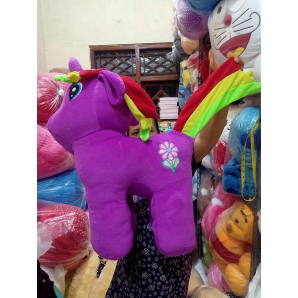 Kuda poni jumbo UNICORN, boneka kuda poni jumbo