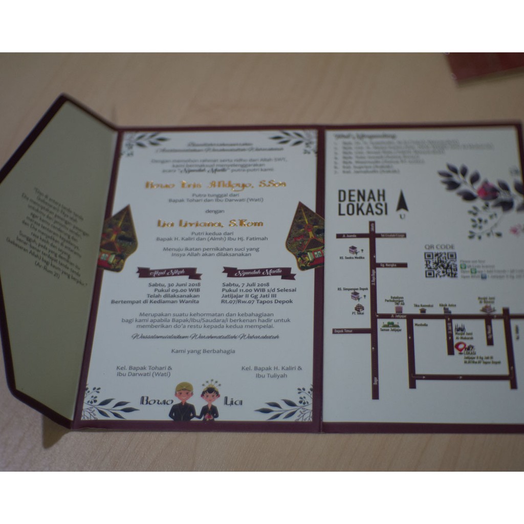Undangan Pernikahan Jawa