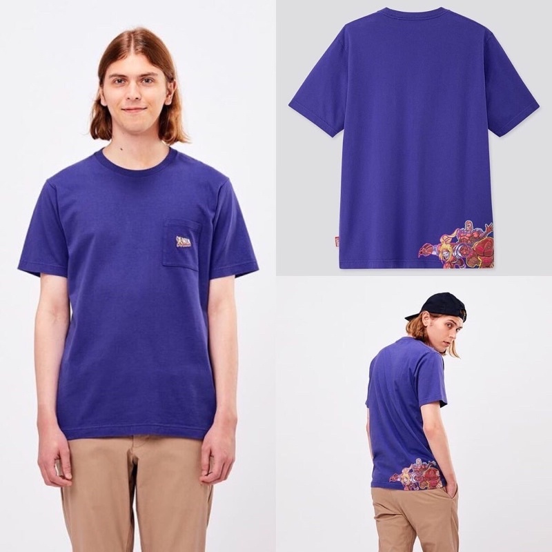 Kaos Uniqlo Kaws Marvel