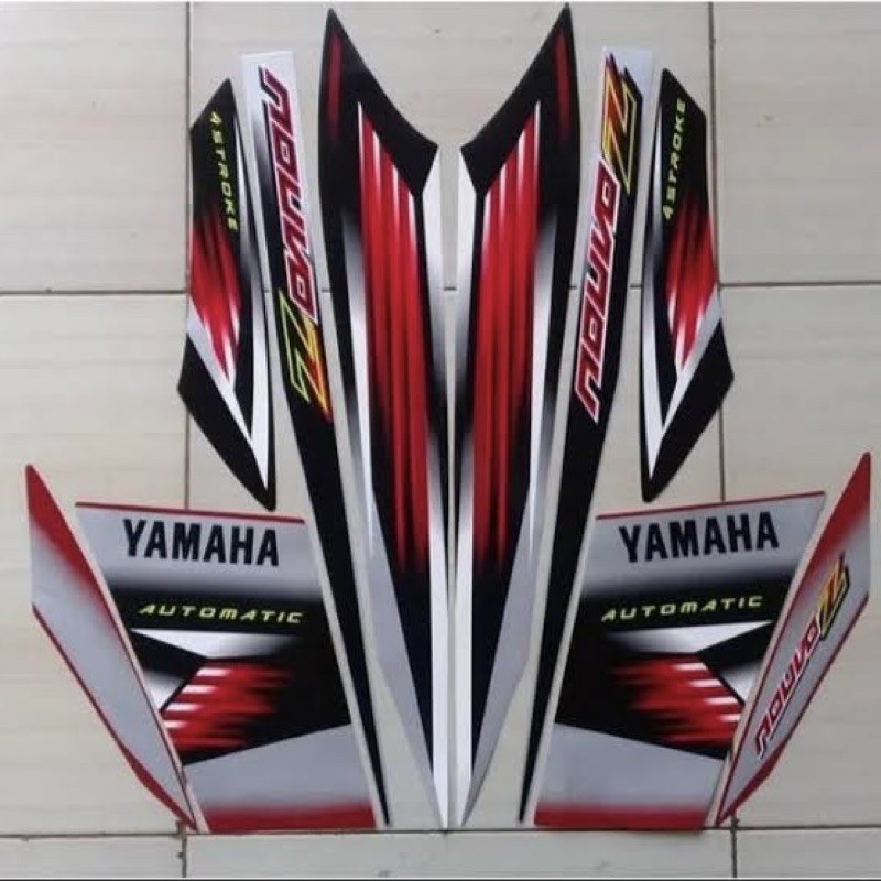 Striping nouvo z merah 2005 list body nouvo z merah sticker nouvo stiker nouvo z 2005 strip body