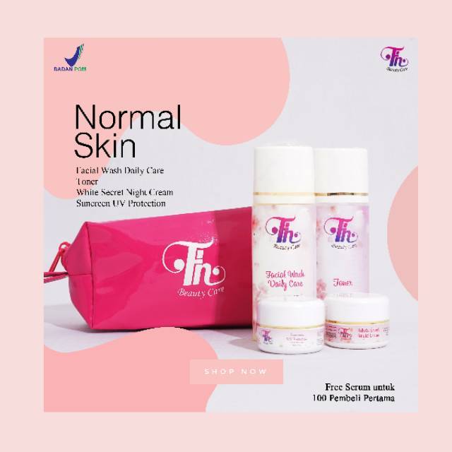 Paket Pencerah Normal / kulit normal / wajah normal / Moonlight / Moonplus / FH Beauty Care