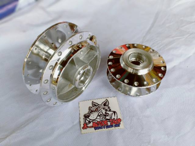 Tromol Standart Set New Jupiter MX 135 - Tromol Depan Belakang Jupiter MX New 135 Chrome