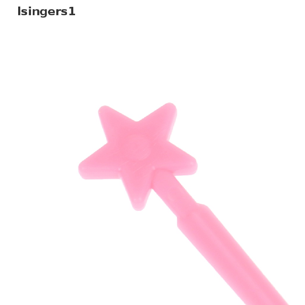 (lsingers1) 6 / 20pcs Garpu Buah / Kue / Dessert Mini Motif Kartun Untuk Anak