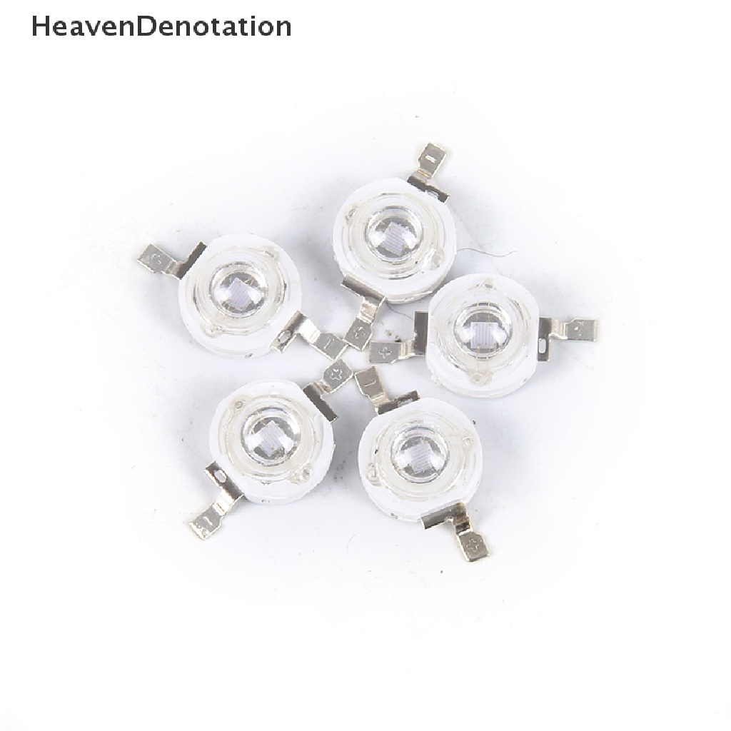 (Heavendenotation) 10pcs Lampu Bohlam Led Uv 3w 395nm